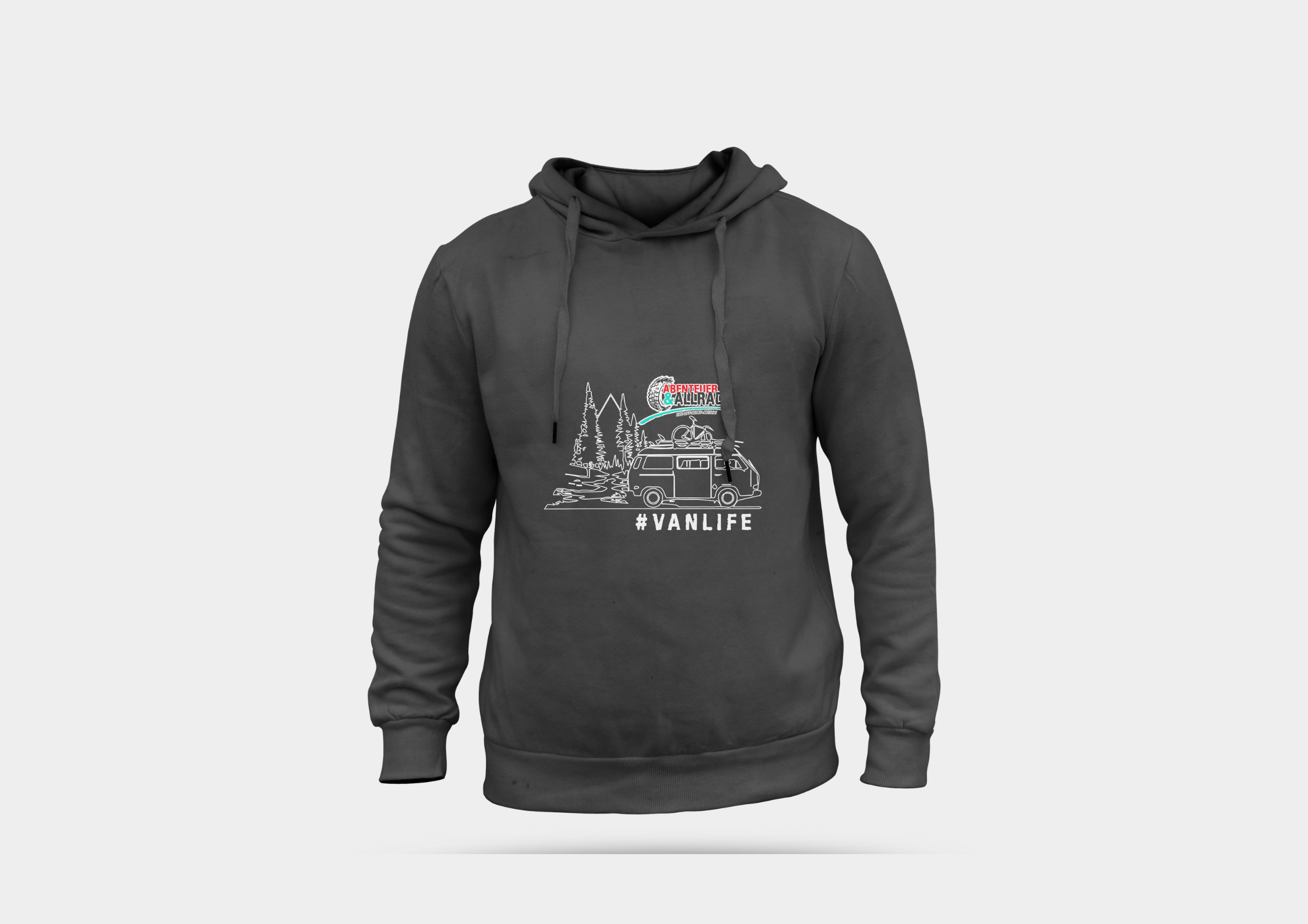 Hoodie "Vanlife" - graphit