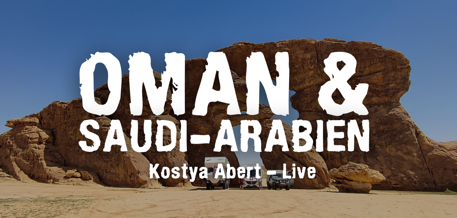 Vortragskarte - Oman & Saudi-Arabien