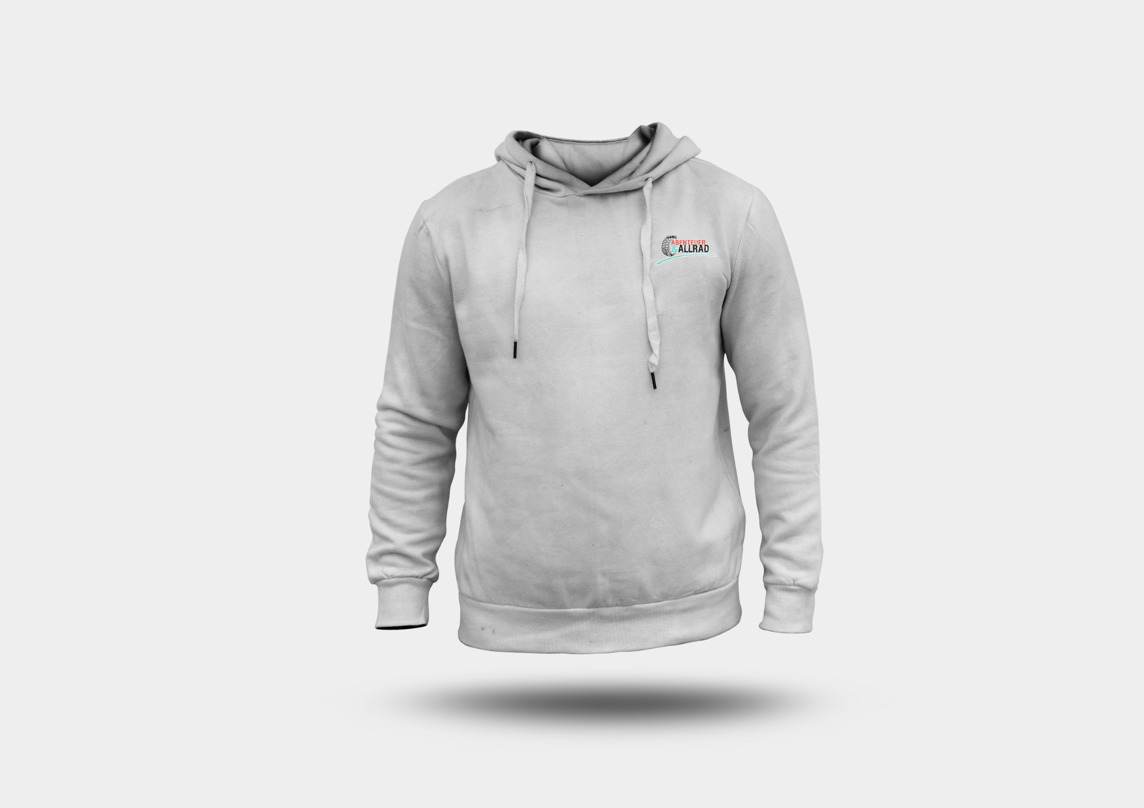 Hoodie "Classic" - hellgrau